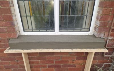 Wall Tie Replacement & Concrete Repair to Sill – Cardiff