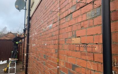 Wall Tie Replacement & Structural Crack Repair – Cardiff